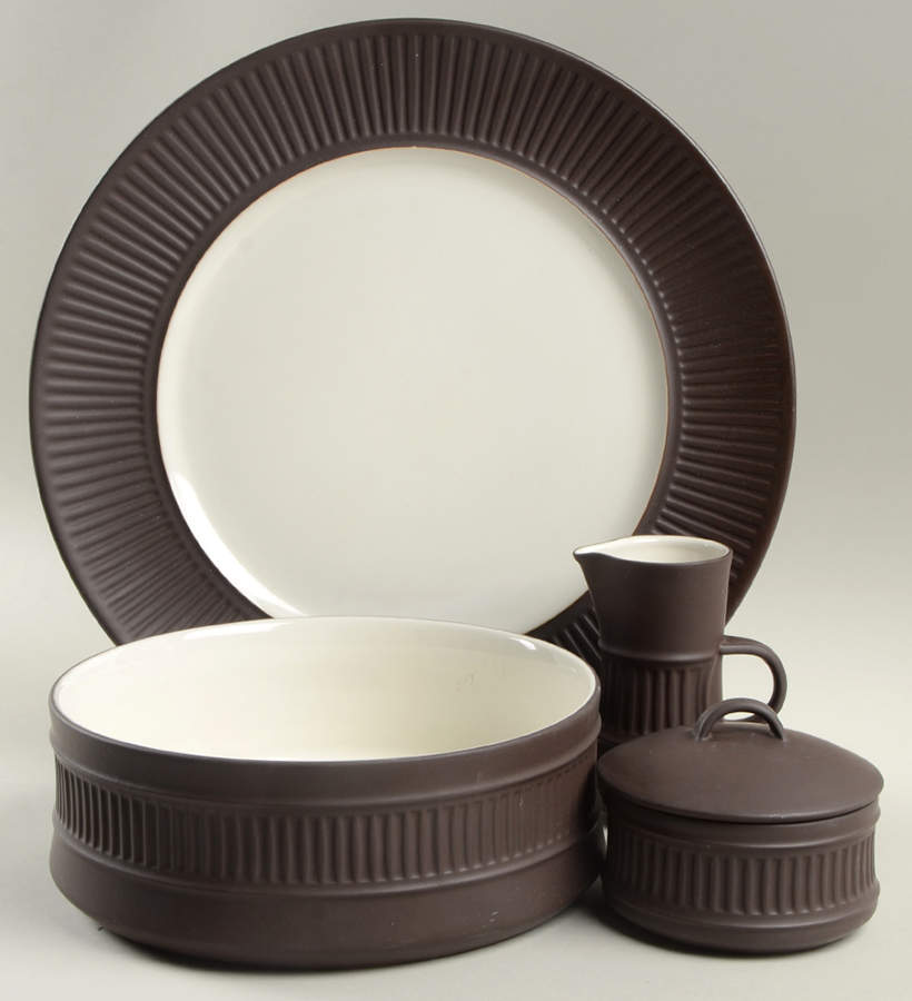 Flamestone Brown (Newer) 5 Piece Hostess Set by Dansk-1