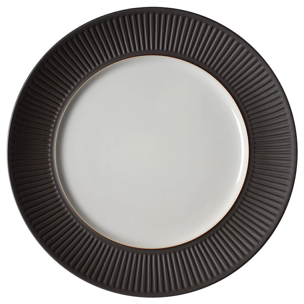 Flamestone Brown (Newer) 13" Chop Plate (Round Platter) by Dansk-1