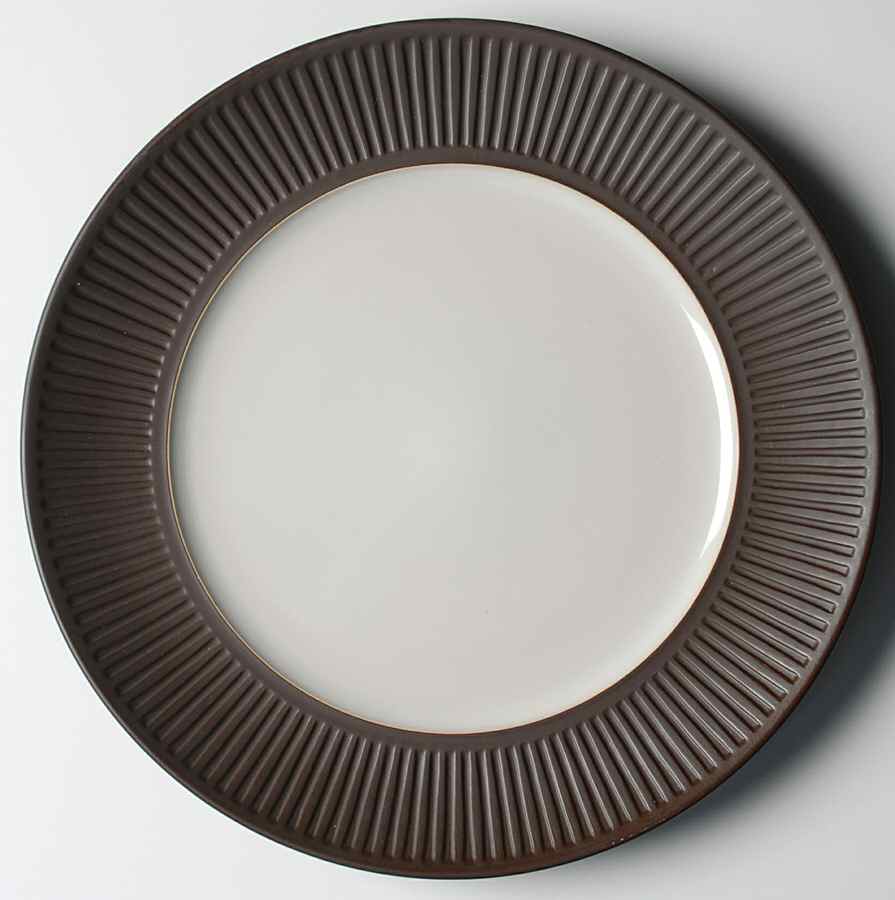 Flamestone Brown (Newer) Dinner Plate by Dansk-1