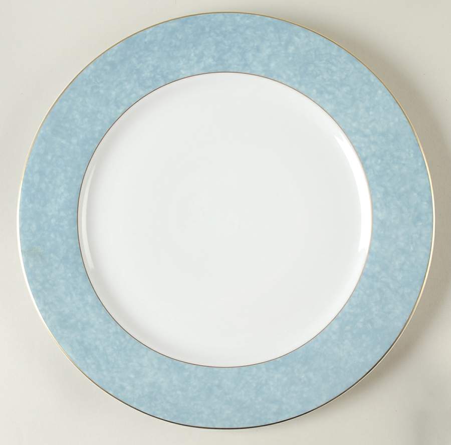Indienne Lavande Service Plate (Charger) by Philippe Deshoulieres-1