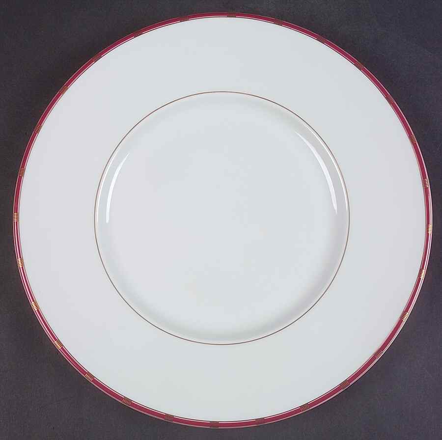Zenith Red Dinner Plate by Philippe Deshoulieres-1