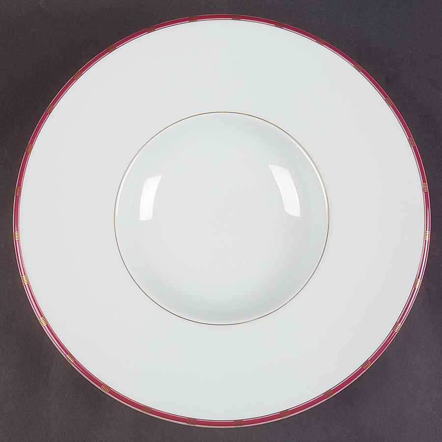 Zenith Red 10" Gourmet Plate by Philippe Deshoulieres-1