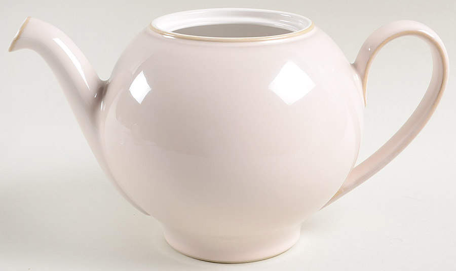 Natural Pearl Teapot No Lid by Denby-Langley-1