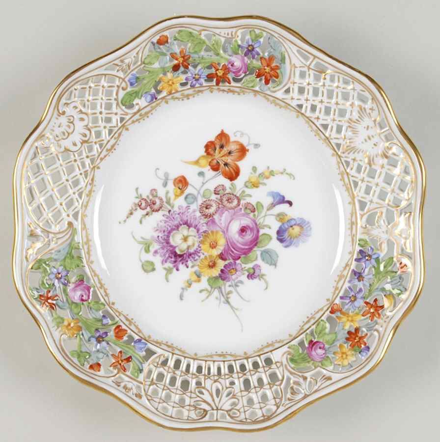 DRE102 Luncheon Plate by Dresden (German)-1
