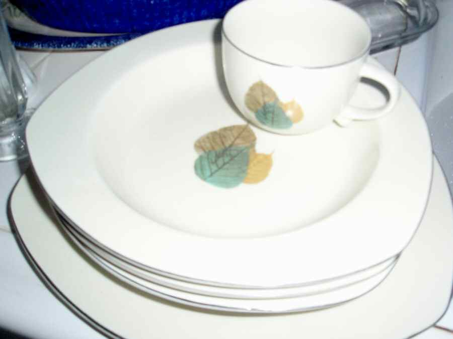 D1P1 Dinner Plate by Deutsche Porzellan-1