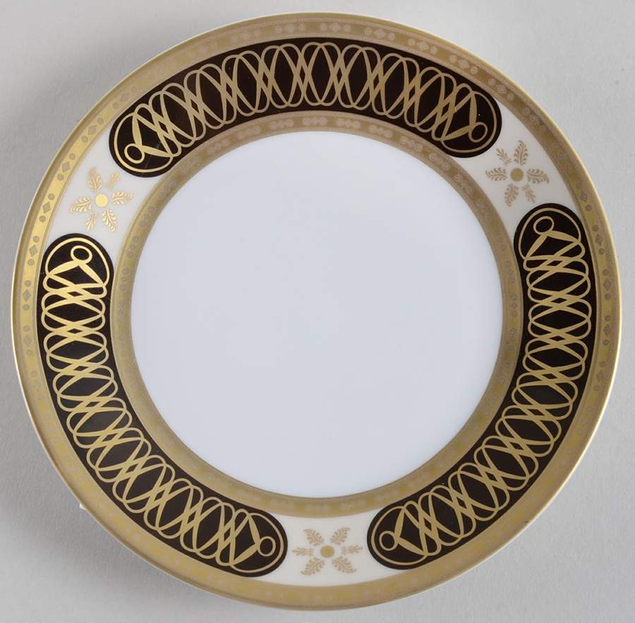Abassides Bread & Butter Plate by Philippe Deshoulieres-1