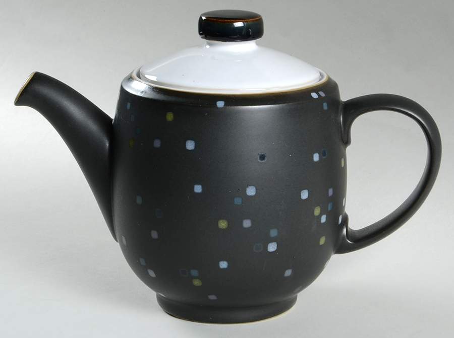 Jet Skyline Teapot & Lid by Denby-Langley-1