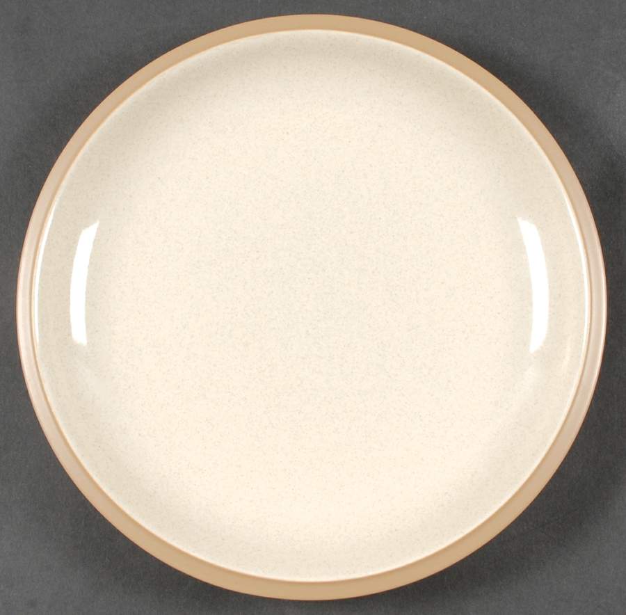 Santiago Beige Glossy (Tan Back) Dinner Plate by Dansk-1