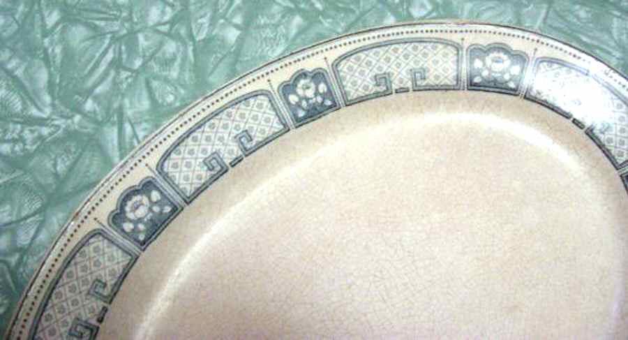 Valcatier 14" Oval Serving Platter by Dudson, Wilcox & Till-1