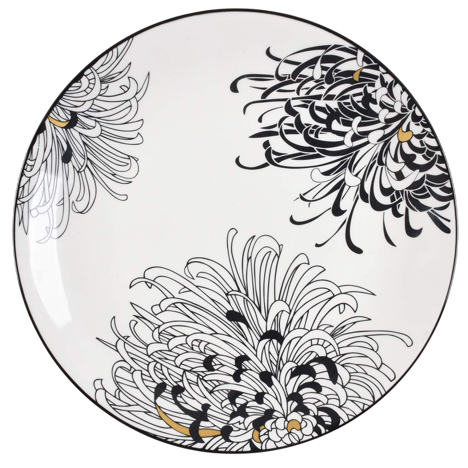 Chrysanthemum 14" Chop Plate (Round Platter) by Denby-Langley-1
