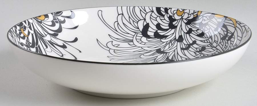 Chrysanthemum 9" Individual Pasta Bowl by Denby-Langley-1