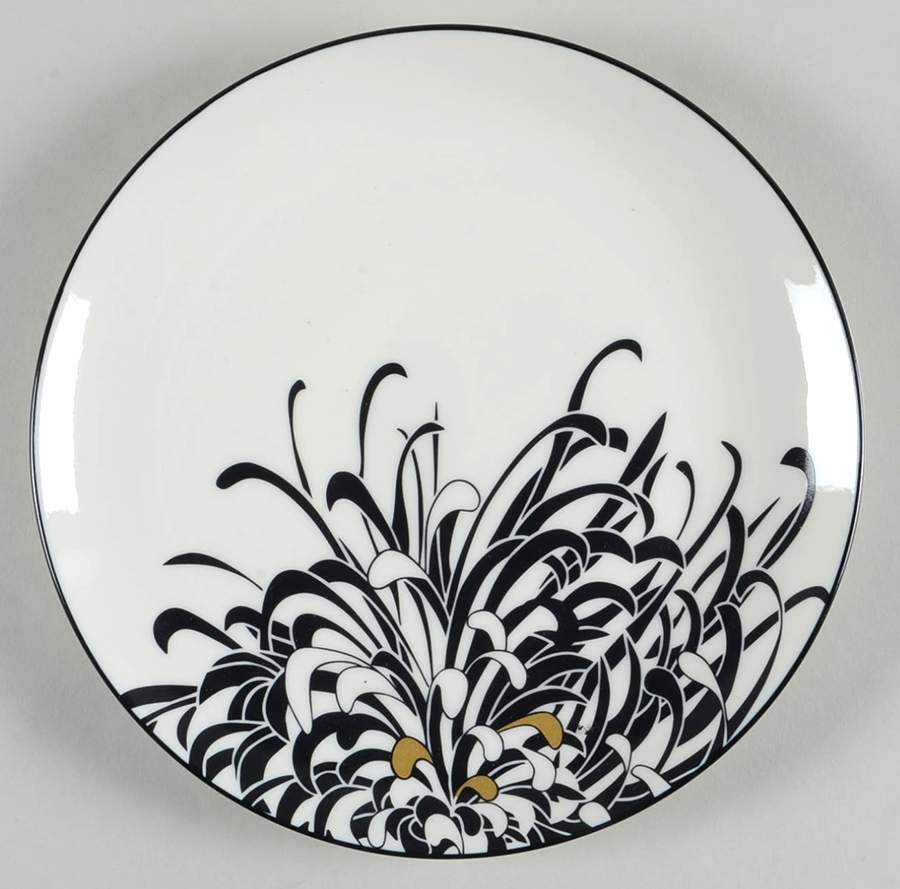 Chrysanthemum Salad Plate by Denby-Langley-1