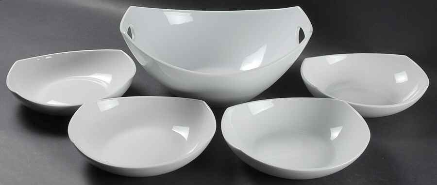 Classic Fjord 5 Piece Pasta Set (Pasta 11" + 4 Pasta Ind) by Dansk-1
