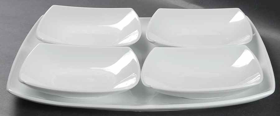 Classic Fjord Square Five-Piece Tidbit Set by Dansk-1