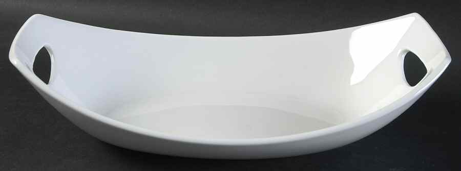 Classic Fjord 11" Oval Vegetable Bowl by Dansk-1