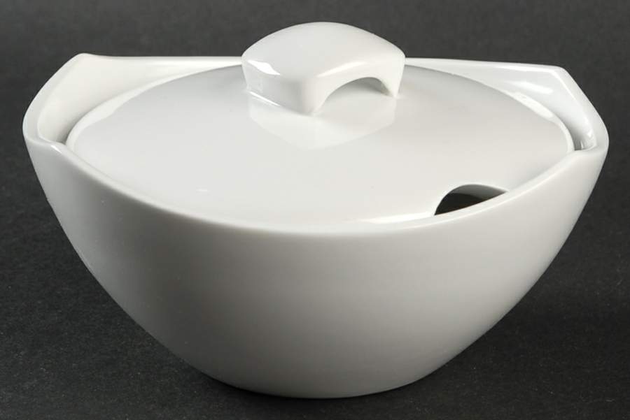 Classic Fjord Sugar Bowl & Lid by Dansk-1
