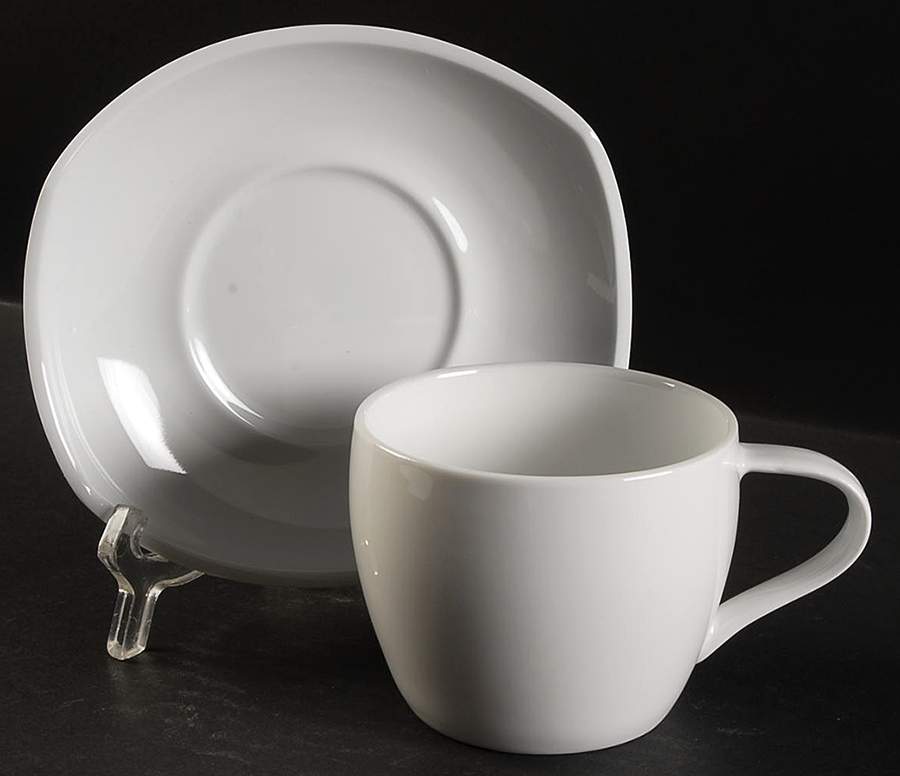 Classic Fjord Flat Cup & Saucer Set by Dansk-1