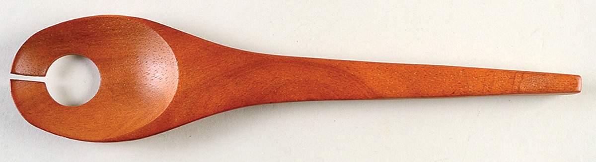 Classic Fjord Solid Wood Salad Serving Fork by Dansk-1