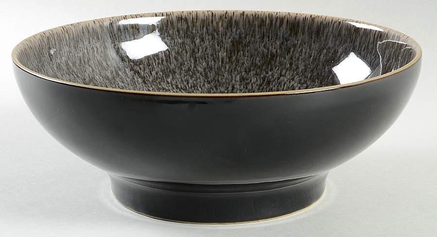 Praline 9" Round Pedestal Serving Bowl by Denby-Langley-1