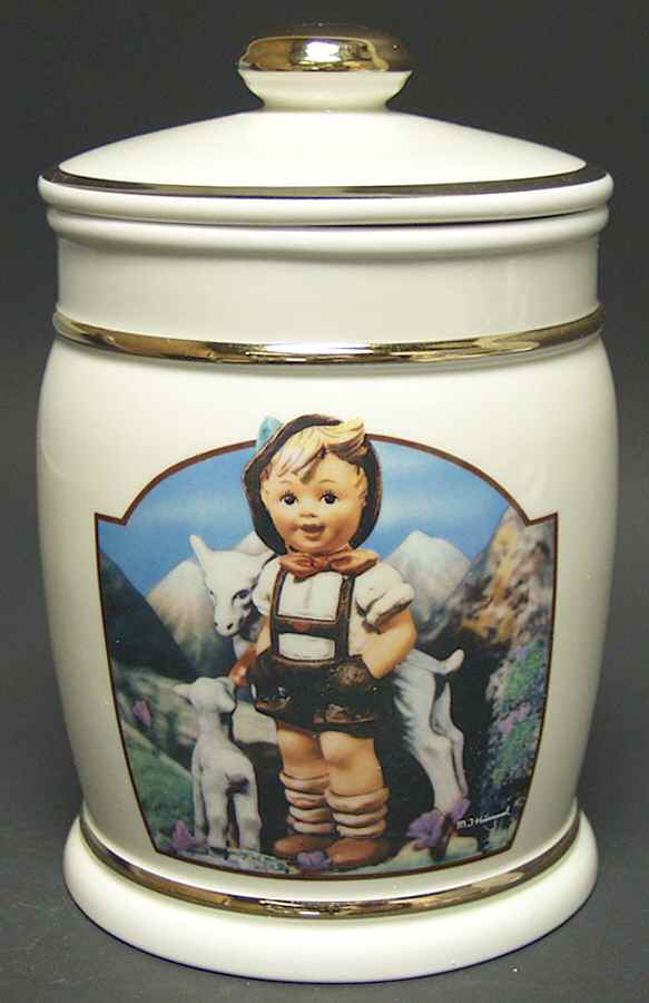 Hummel Collection Extra Large Canister & Lid with Seal Ring by Danbury Mint-1