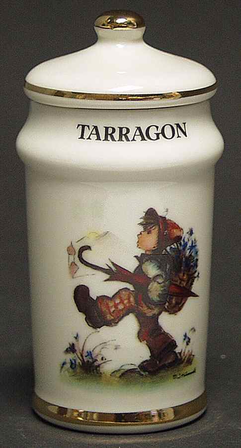 Hummel Collection Spice Jar Set Individual Jar & Lid by Danbury Mint-1