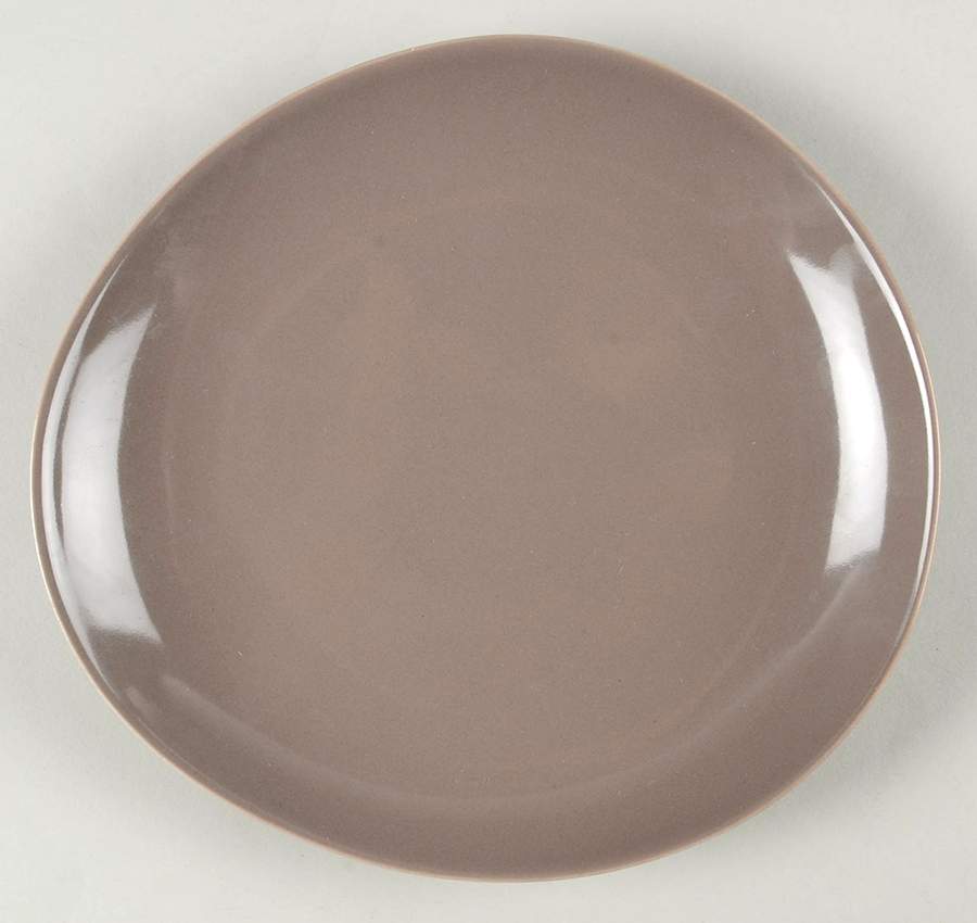 Pebblestone Smoke Grey Dessert/Pie Plate by Diane Von Furstenberg-1