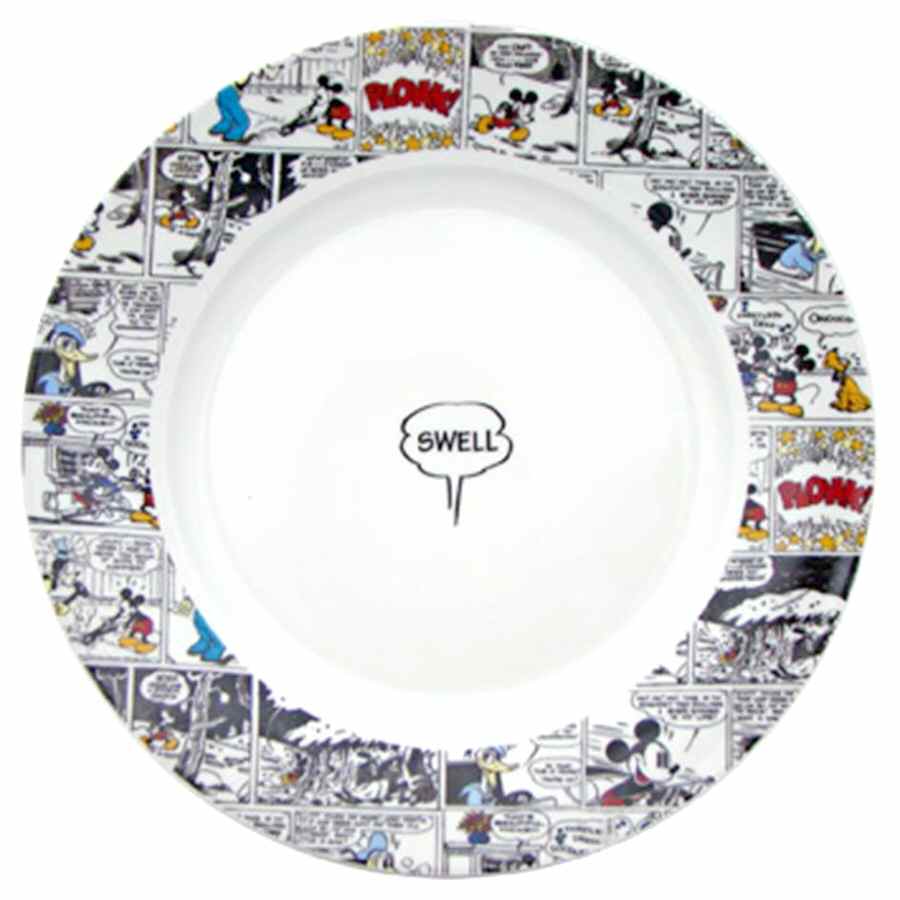 Comic Book Dinner Plate by Zrike-1