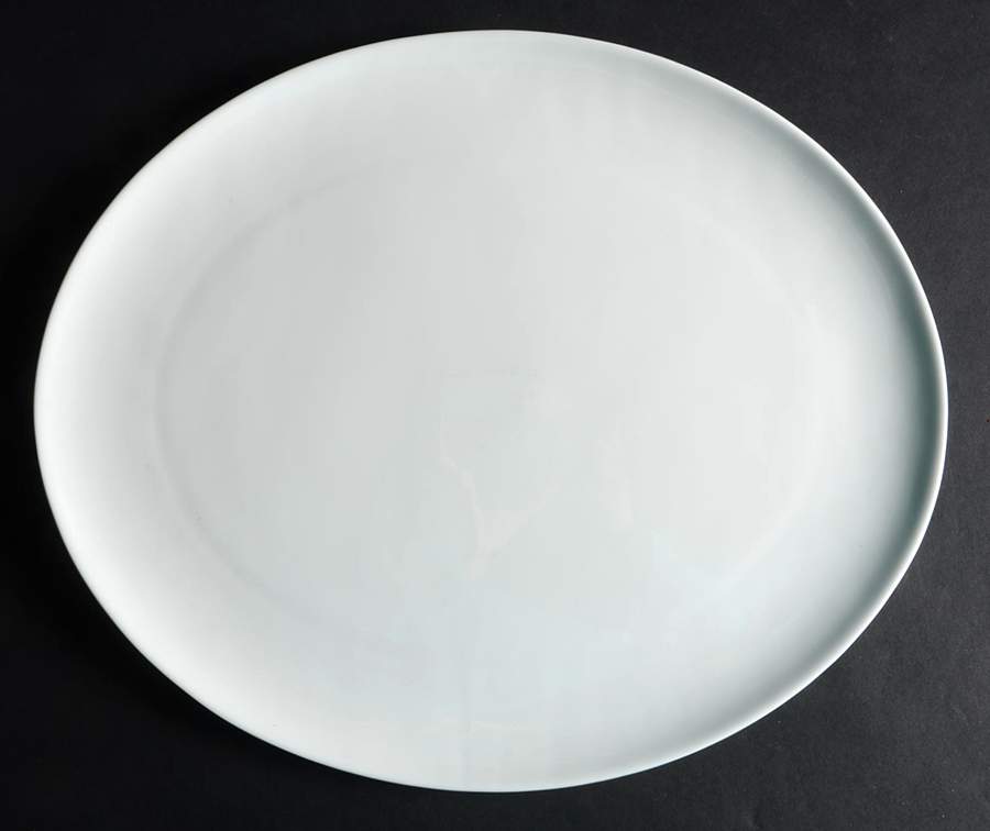 Grace 14" Oval Serving Platter by Denby-Langley-1