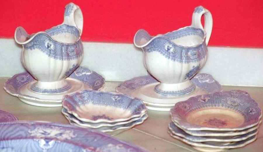 DAV27 Gravy Boat & Underplate by Davenport-1