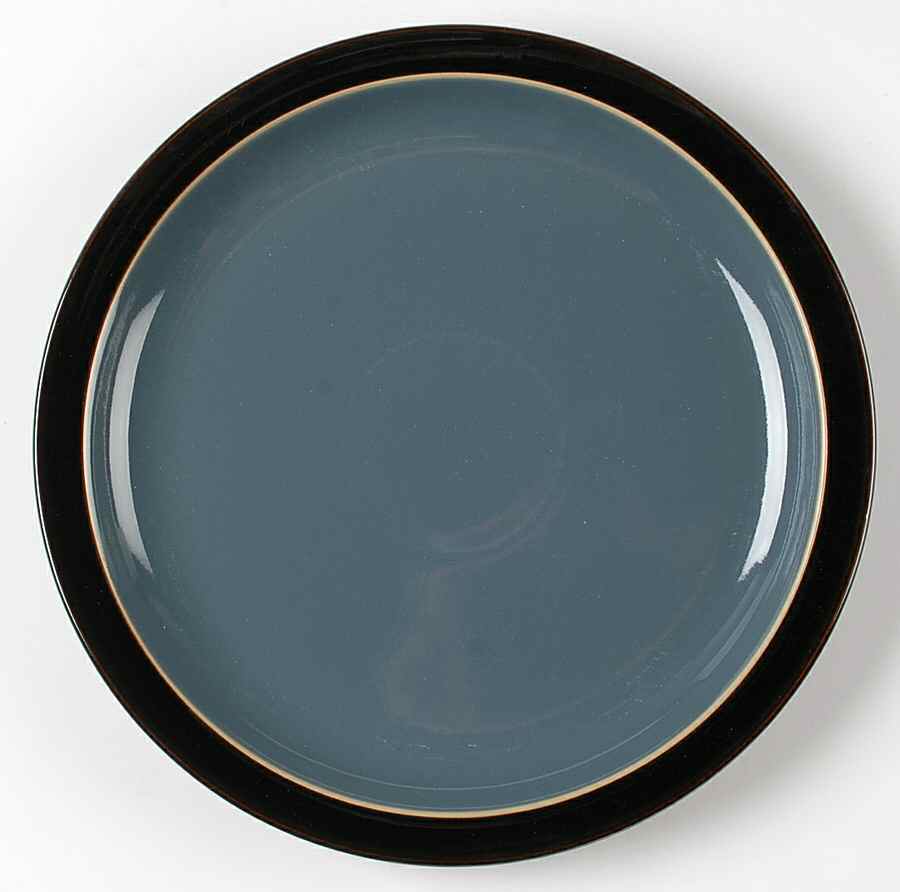 Duets Black and Blue Dinner Plate by Denby-Langley-1