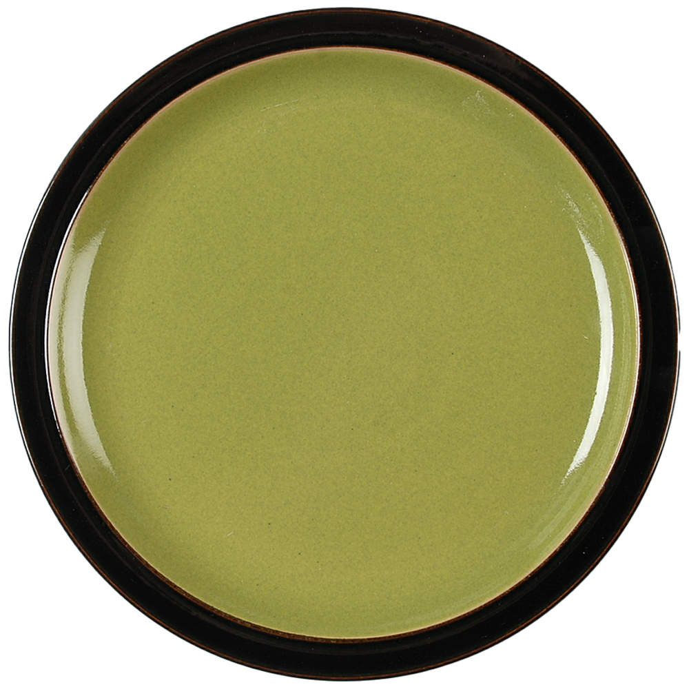 Duets Black and Green Salad/Dessert Plate by Denby-Langley-1