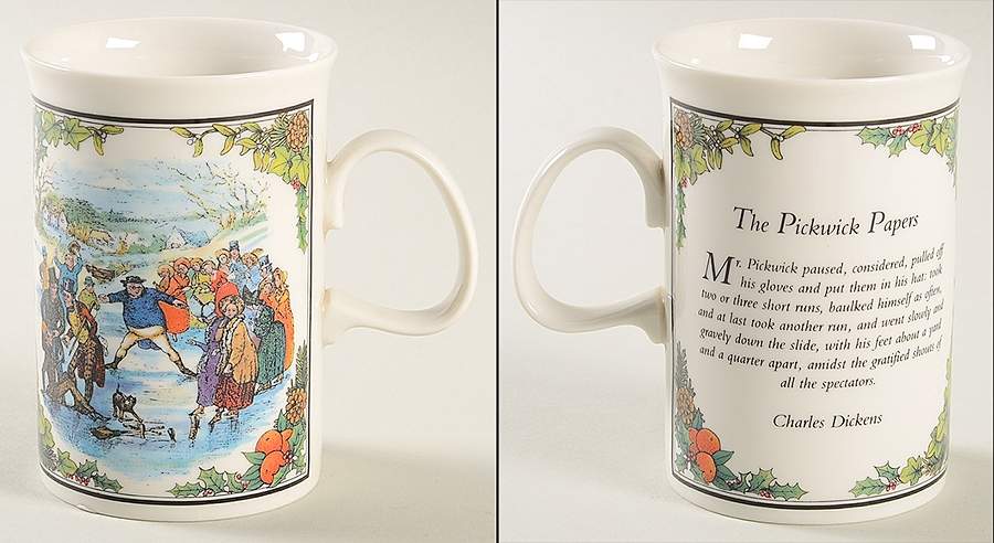 Dickens Christmas (Scotland, Stoneware) Mug by Dunoon-1
