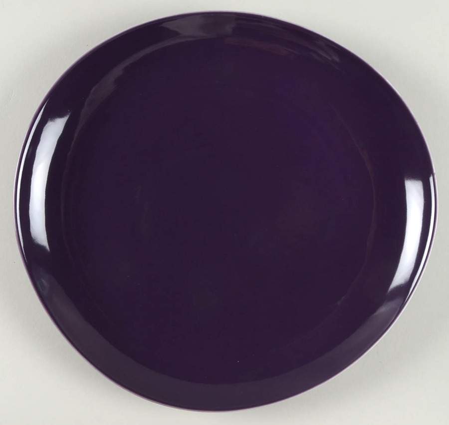 Pebblestone Eggplant Dinner Plate by Diane Von Furstenberg-1