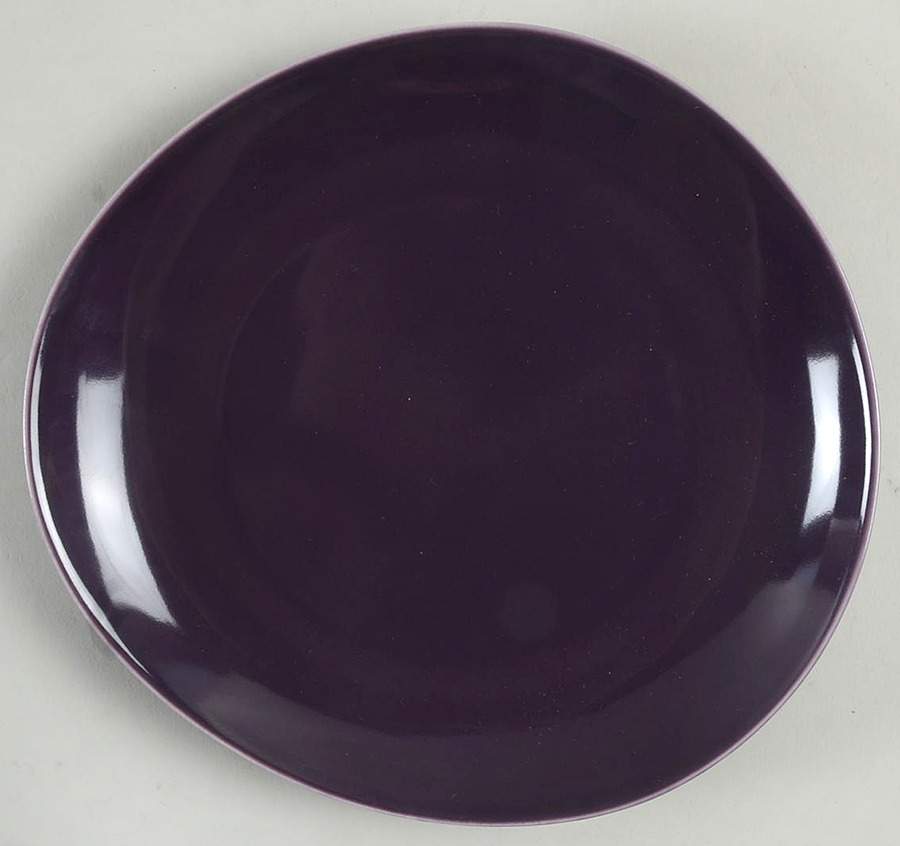 Pebblestone Eggplant Dessert/Pie Plate by Diane Von Furstenberg-1