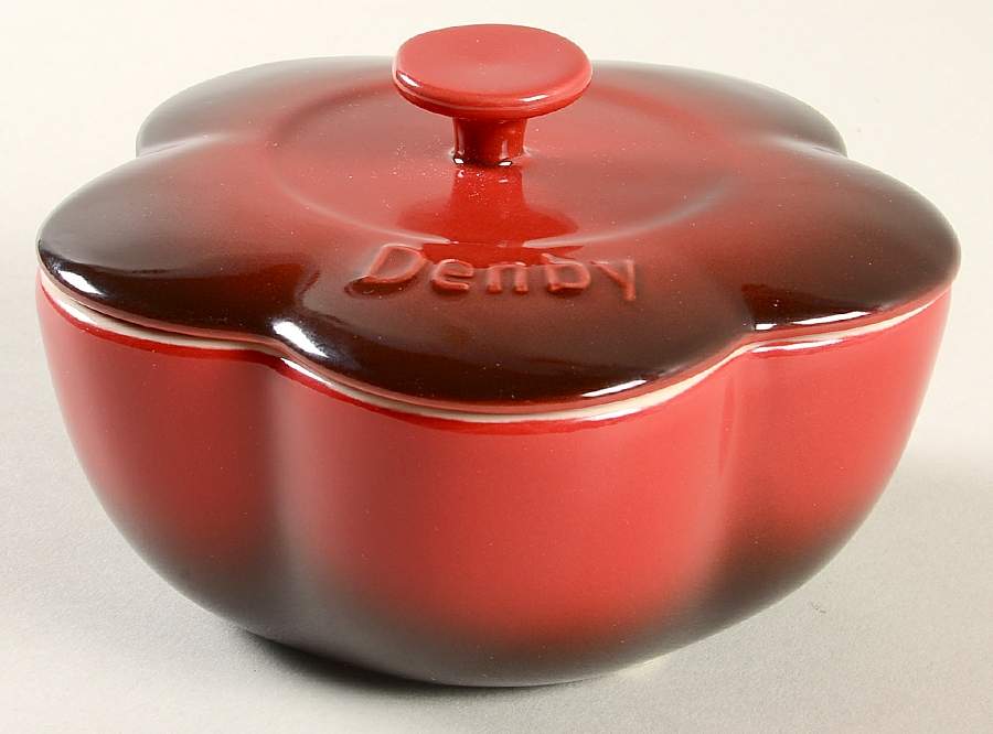 Dine Cherry Individual Casserole/Ramekin and Lid by Denby-Langley-1