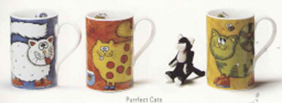 Purrfect Cats Mug by Dunoon-1