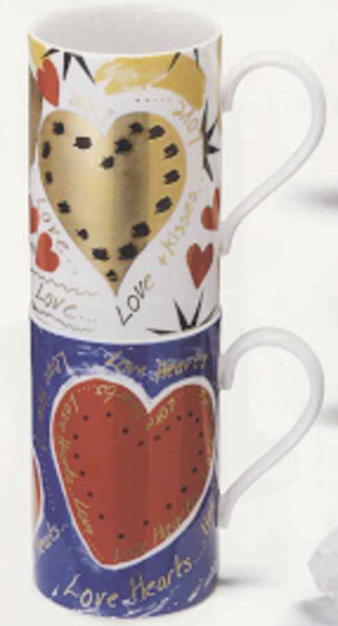Love Hearts Mug by Dunoon-1
