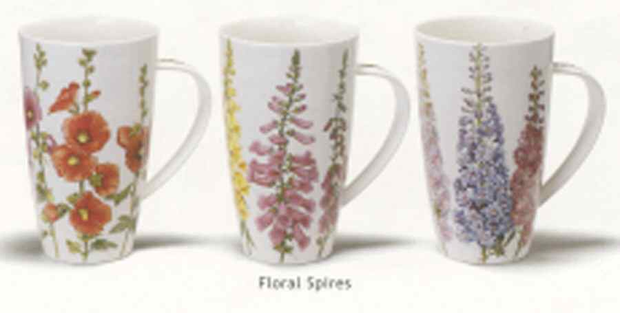 Floral Spires Mug by Dunoon-1