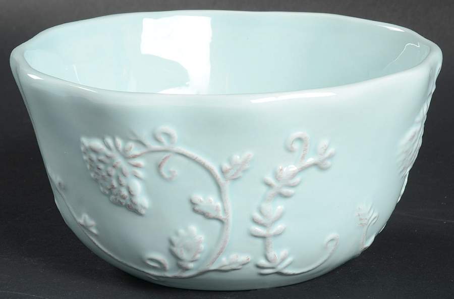 Pavillion Turquoise Soup/Cereal Bowl by Dena Home-1