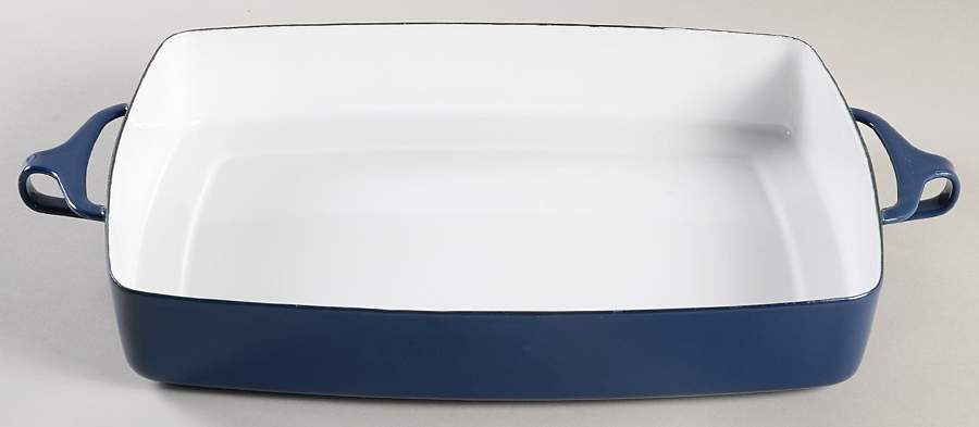 Kobenstyle Blue (Midnight-Blue) 13" Metal Rectangular Baker by Dansk-1
