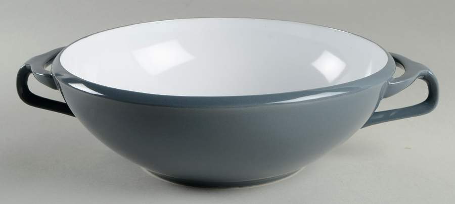 Kobenstyle Slate Grey 11" Round Serving Bowl by Dansk-1