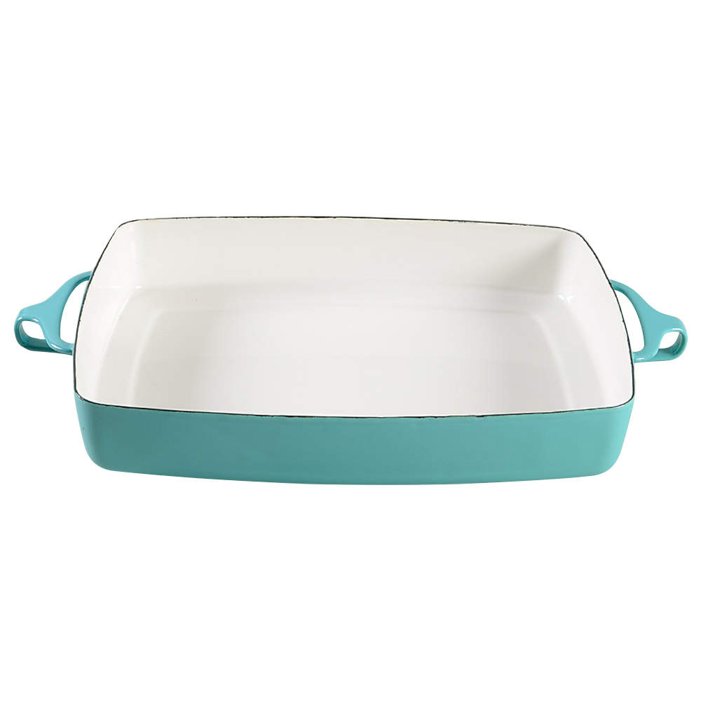 Kobenstyle Teal 13" Metal Rectangular Baker by Dansk-1