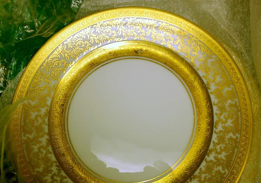 DWP6 Dinner Plate by D W Porzellan-1