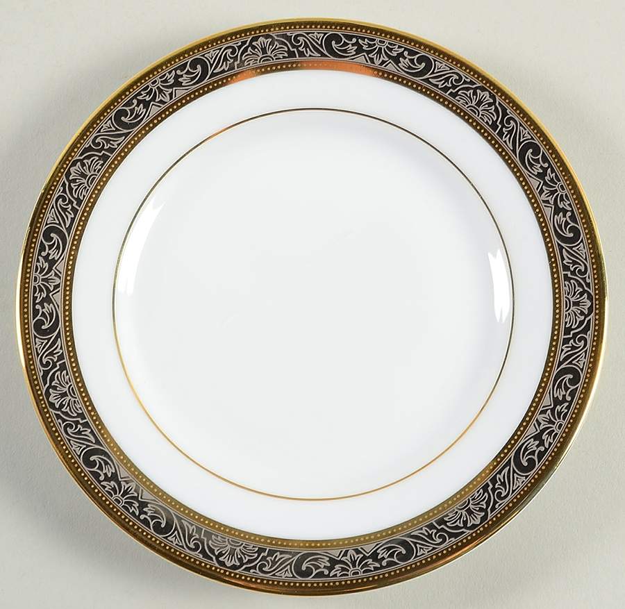 Golden Platinum Bread & Butter Plate by Dankotuwa-1