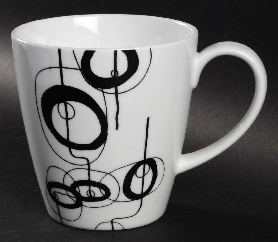 Shake Black Mug by Dansk-1