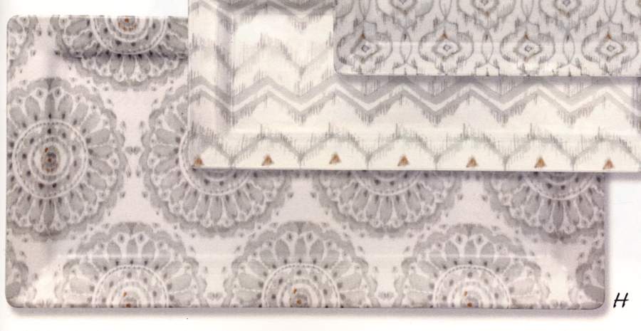 Jaida Bone 14" Sandwich Tray by Dena Home-1