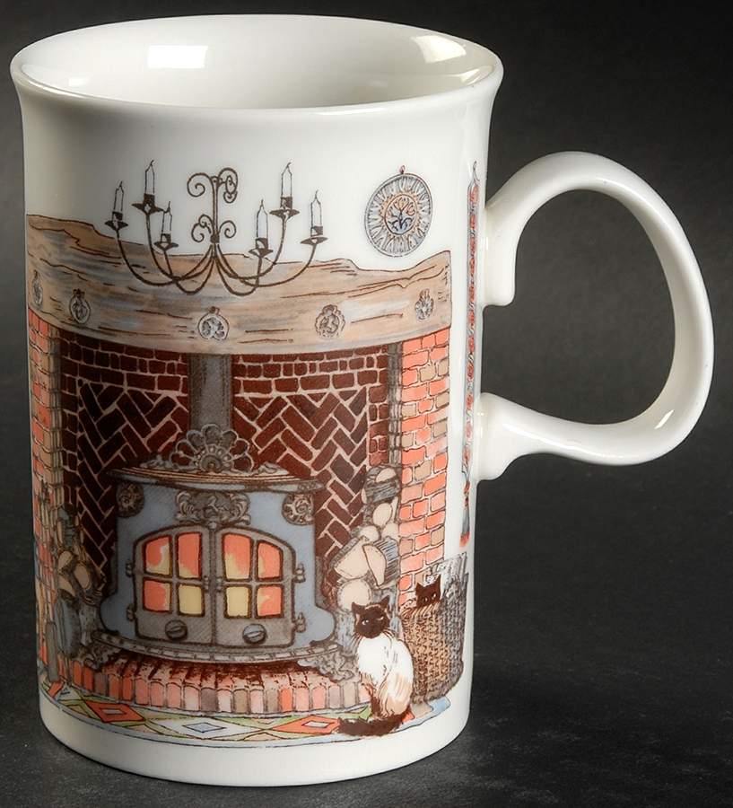 Fireplaces Mug by Dunoon-1
