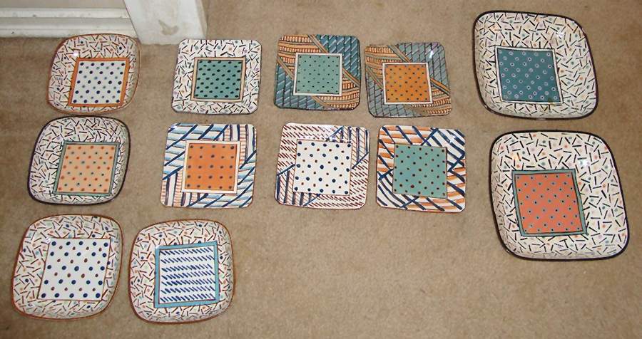 Confetti Square Chop Plate by Dorothy Hafner-1