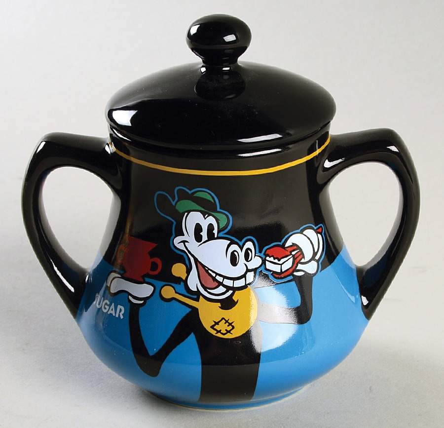 Mickey's Really Swell Coffee Sugar Bowl & Lid by Disney-1