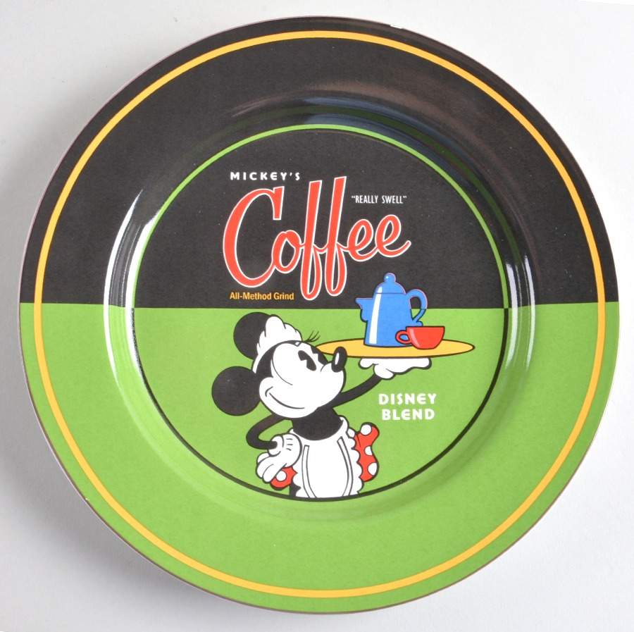 Mickey's Really Swell Coffee Luncheon Plate by Disney-1